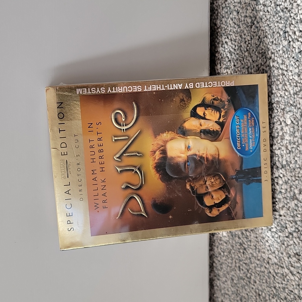DUNE  (3- Disc DVD Set) Original 1984